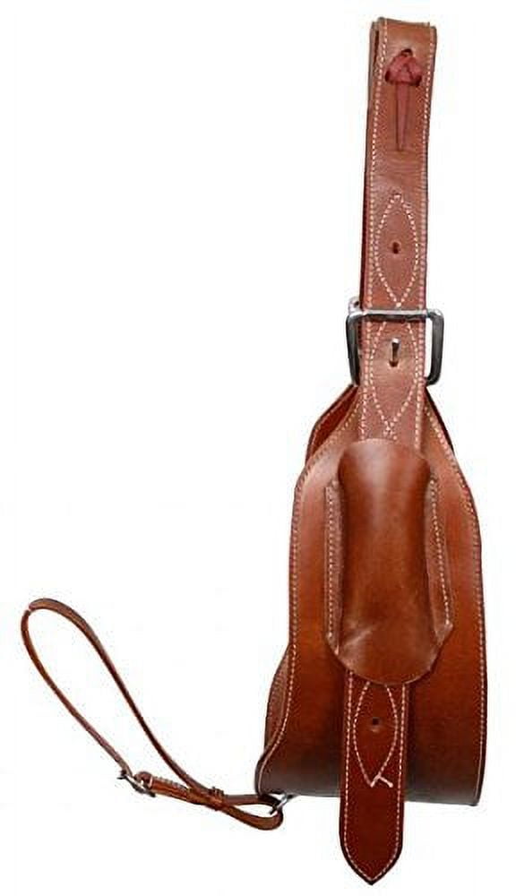 Showman 7" Heavy-Duty Leather Back Cinch For Horses – Premium Quality, Full Size Fit