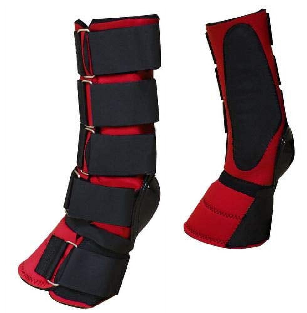SHOWMAN PAR BOTAS DE CAMPANA ELITE EQUINE - GRANDES (TURQUESA