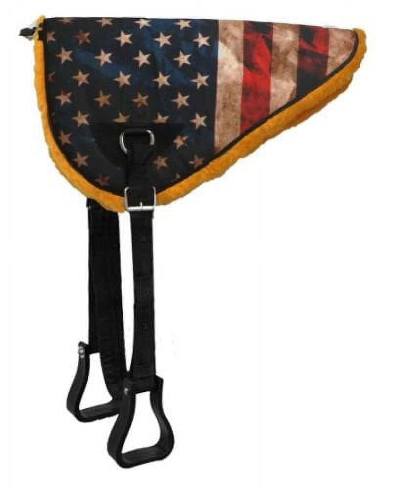 New! Showman Sunflower design bareback saddle pad