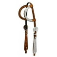 thumbnail image 1 of Showman Argentina Cow Leather Headstall w/ Engraved Silver, 1 of 1
