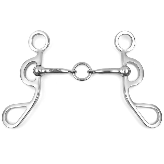 Showman Argentine Shank Bit w/ Smooth Lifesaver