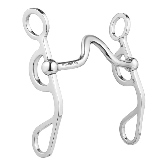 Showman Argentine Shank Bit w/ Smooth Low Port