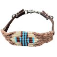 thumbnail image 1 of Showman Aztec Design Multi-Strand Wool String Wither Strap, 1 of 1