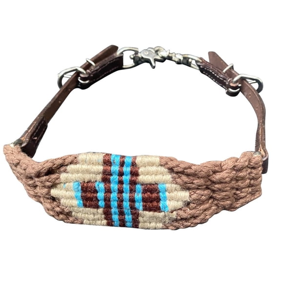 Showman Aztec Design Multi-Strand Wool String Wither Strap