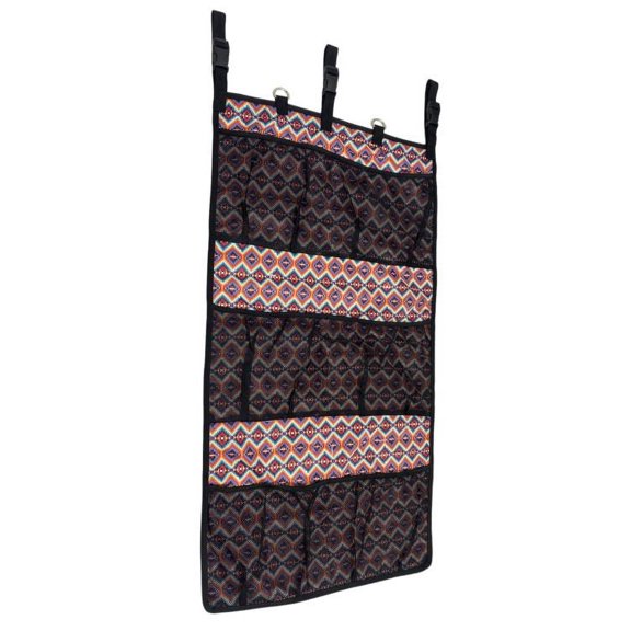 Showman Bright Pink Aztec Hanging Organizer