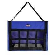 Showman Cordura Nylon Hay Feeder w/ Bar Top Blue