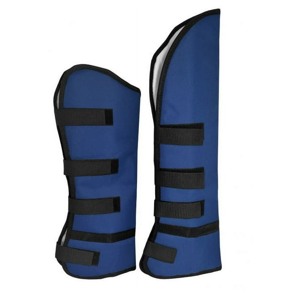 Showman Cordura Nylon Outer Shell w/ Fleece Lined Inner Shell Shipping Boots (Blue)