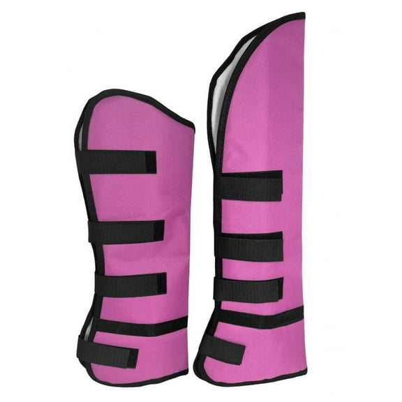 Showman Cordura Nylon Outer Shell w/ Fleece Lined Inner Shell Shipping Boots (Pink)