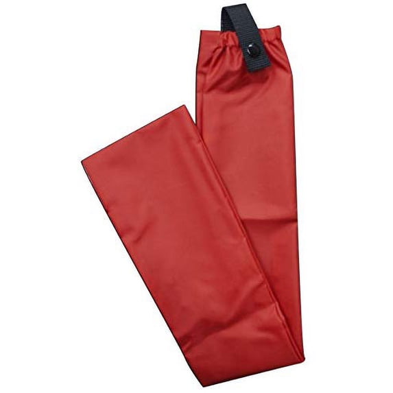 Showman Cordura Nylon Tail Bag w/ Button Snap Closure (Red)