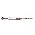 thumbnail image 1 of Showman Couture Hair-On Cowhide Leather Dog Collar w/ Rawhide Lacing (Large), 1 of 1