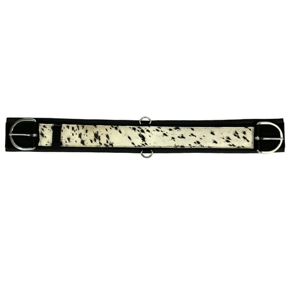 Showman Cowhide Straight Neoprene Bottom Girth (30")