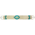 thumbnail image 1 of Showman Cream Wool Blend Multi-Strand String Girth w/Southwest Design (30"), 1 of 1