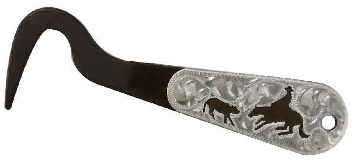 Weaver Curry-pied En Acier Nickelé Avec Manche Rouge, 5-1/2 Pouces, BC00101-NP