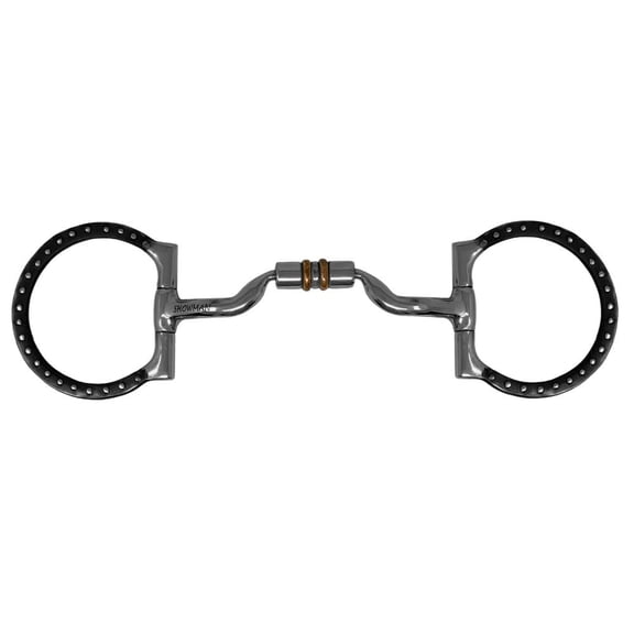 Showman D-Ring Low Port Comfort Snaffle Bit