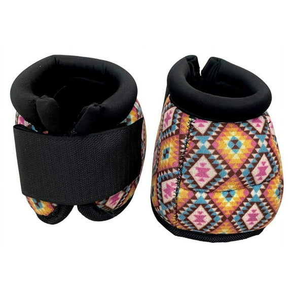 Showman Daybreak Aztec Elite Equine Bell Boots