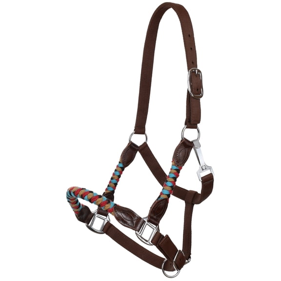 Showman Desert Blaze Mohair Wool Nose & Cheek Halter