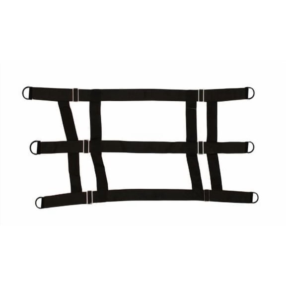 Showman Durable Black Nylon Stall Guard
