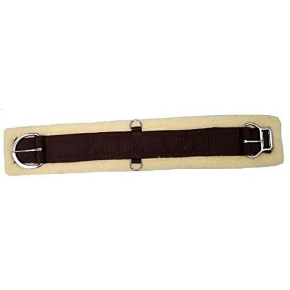 Showman Fleece Girth w/ Double Roller Buckle (30")