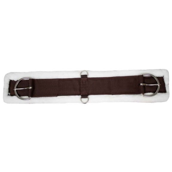 Showman Fleece Super Girth (Brown, 32)