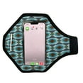 thumbnail image 1 of Showman Gray & Blue Aztec Phone Holster/Armband, 1 of 3