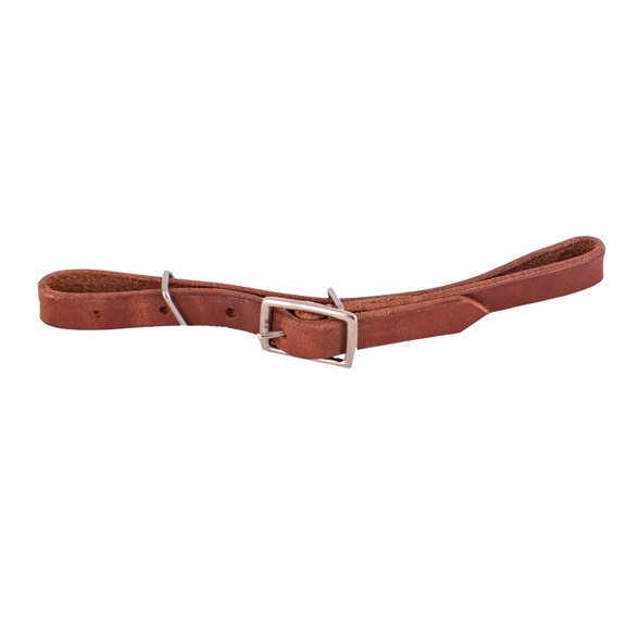 Showman Harness Leather Fully Adjustable Curb Strap