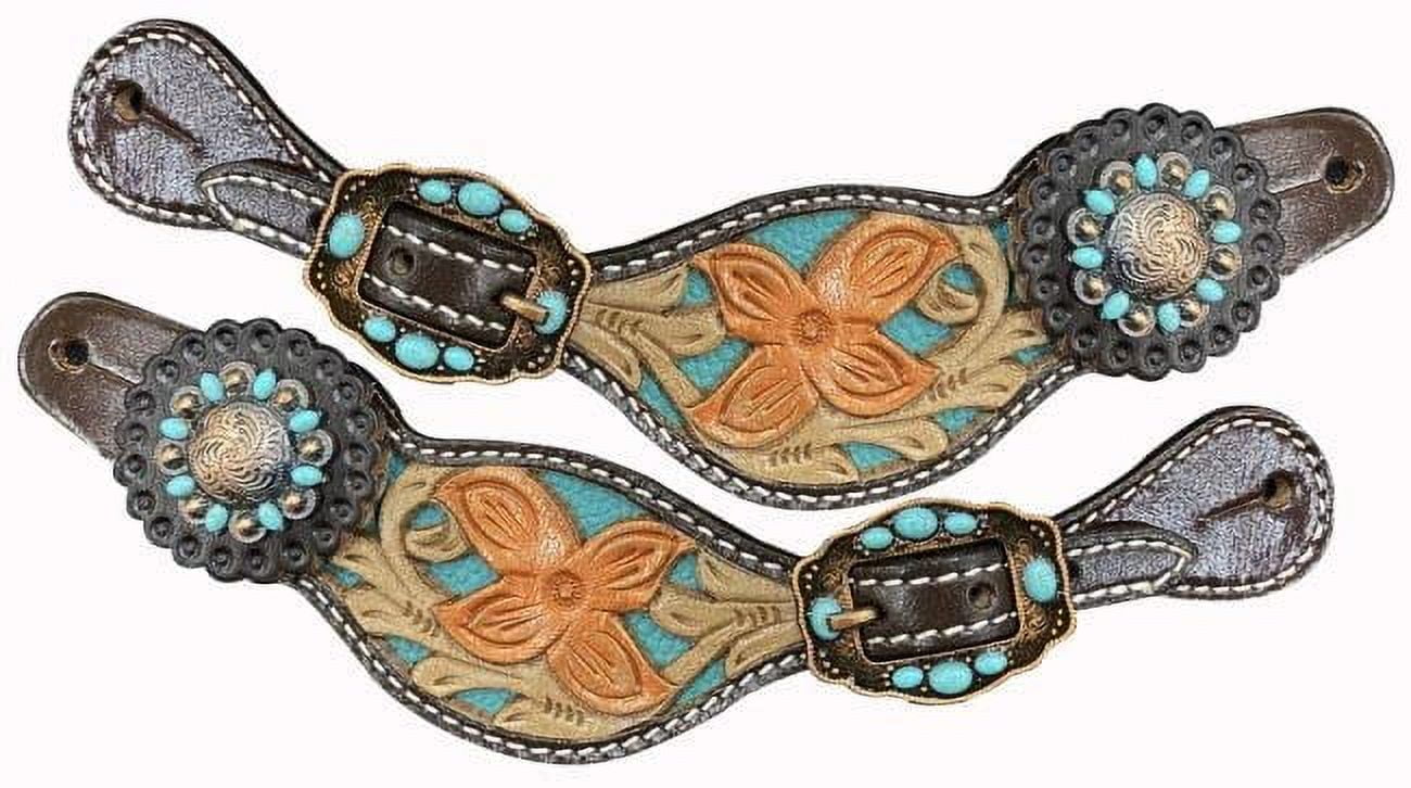 Showman ® Ladies Leather spur strap main image 1