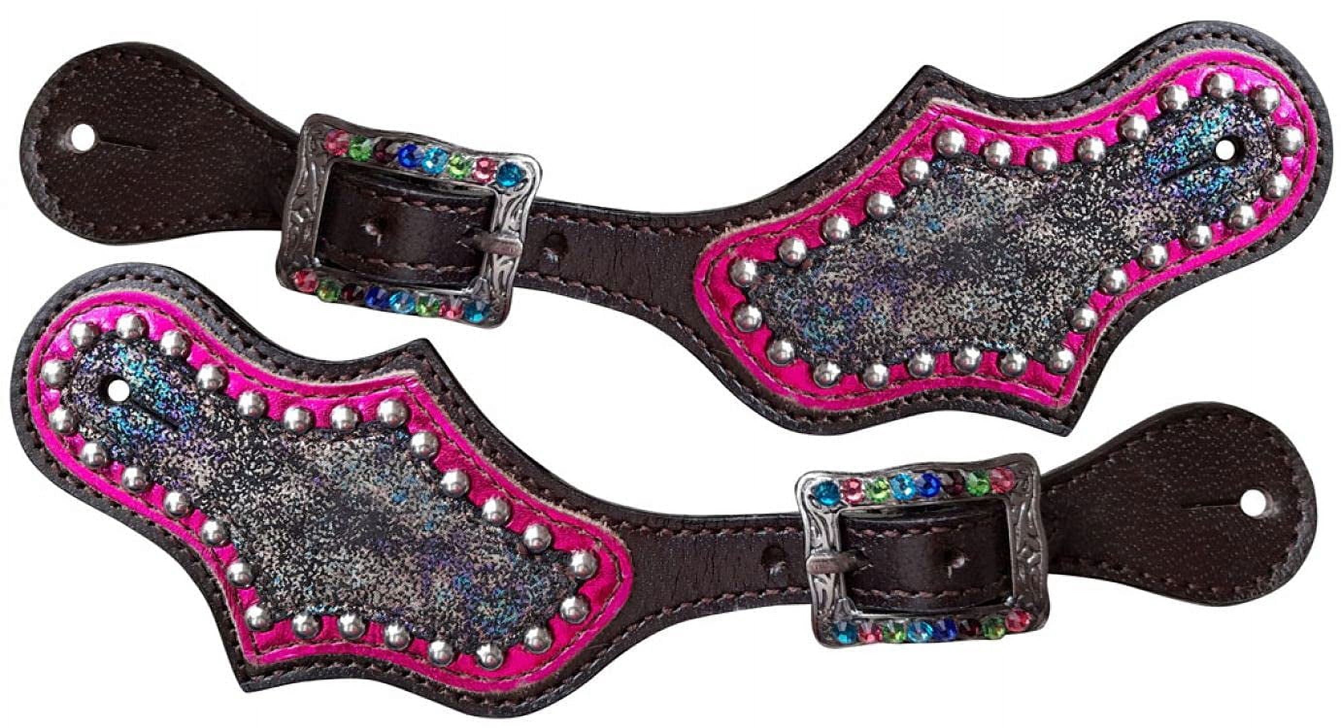 Showman ® Ladies Leather spur strap main image 1