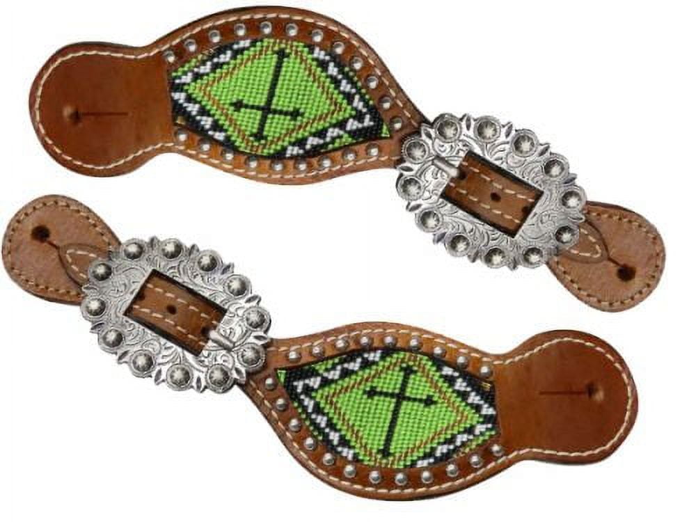 New! 0089025 - Floral Spur Black Inlay Ladies main image 0