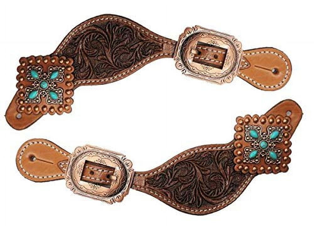 Showman ® Ladies Leather spur strap main image 1