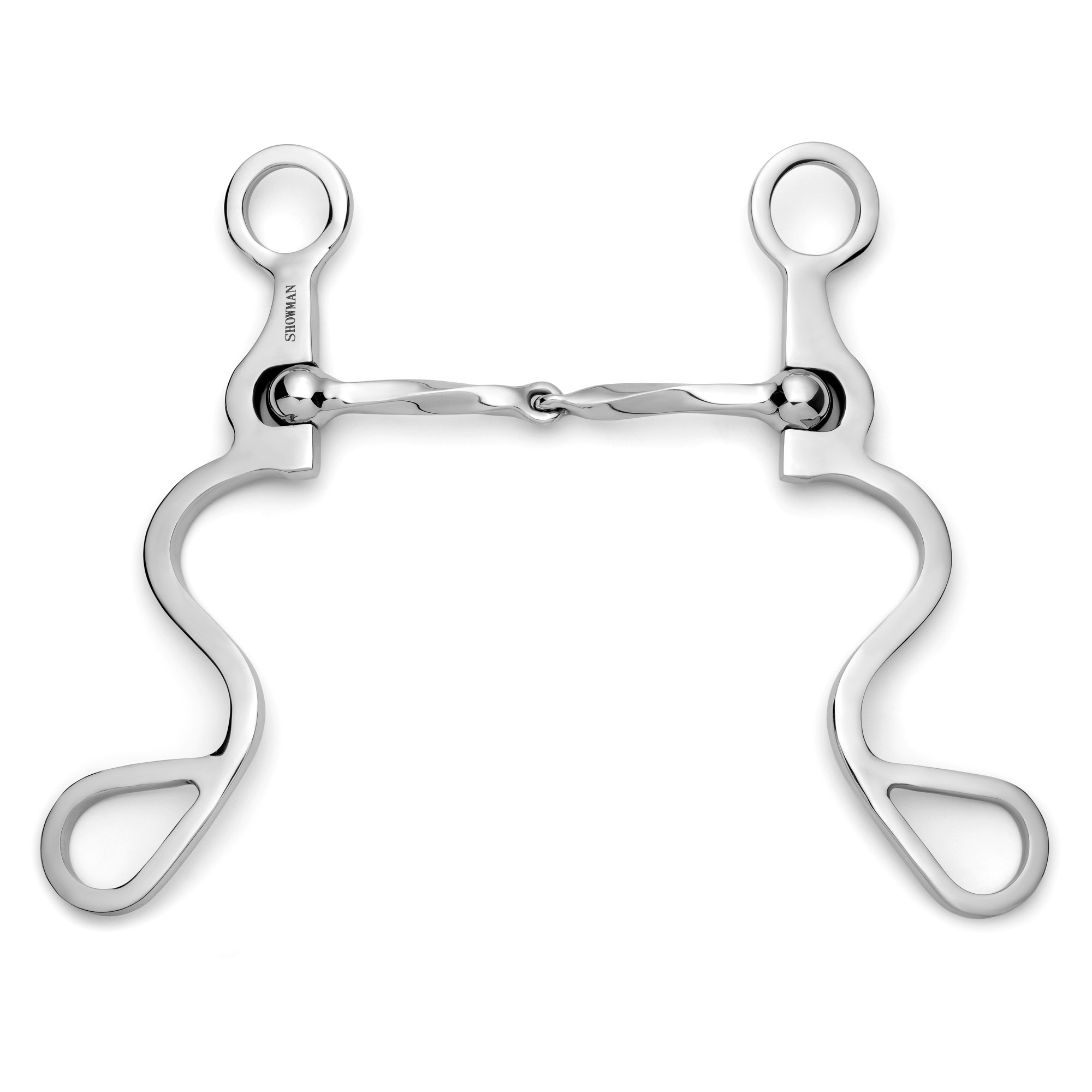 Slow Day Bit Showman Long S Shank Bit w/ Slow Twist Snaffle - Walmart.com