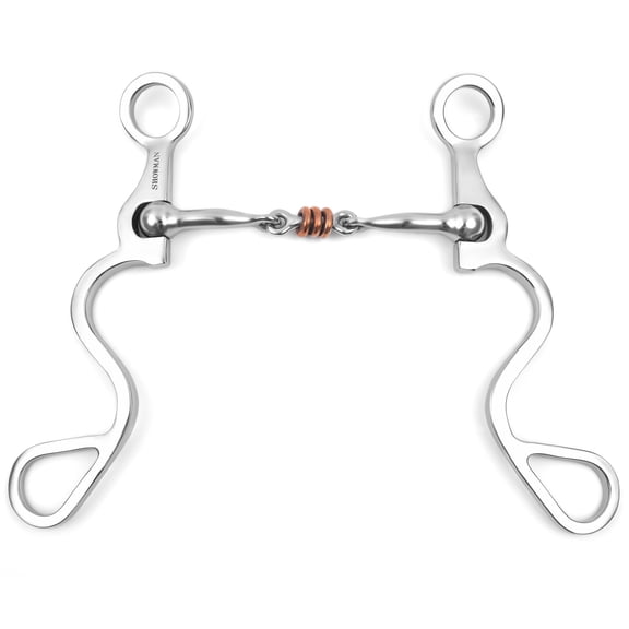 Showman Long S Shank Bit w/ Smooth Dogbone