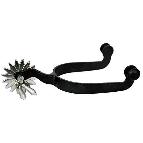 Showman Men's Size Blued Steel Jingle Bob Spurs