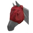 thumbnail image 1 of Showman Mesh Rip Resistant Fly Mask w/ Velcro Closure (Red, Large Horse), 1 of 1