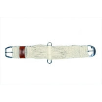 Showman Mohair Straight String Girth w/ Roller Buckle (28")
