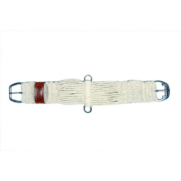 Showman Mohair Straight String Girth w/ Roller Buckle (28")