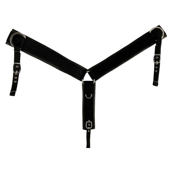 Showman Neoprene Non-Slip Breast Collar
