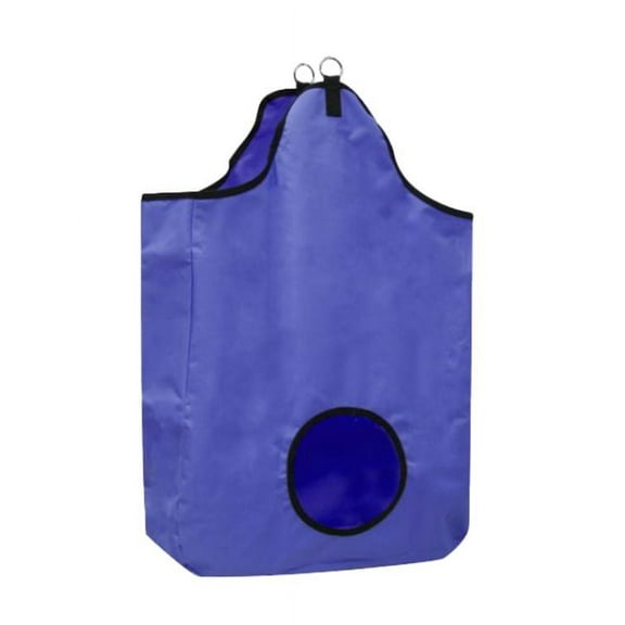 Showman Nylon Hay Bag (Blue)