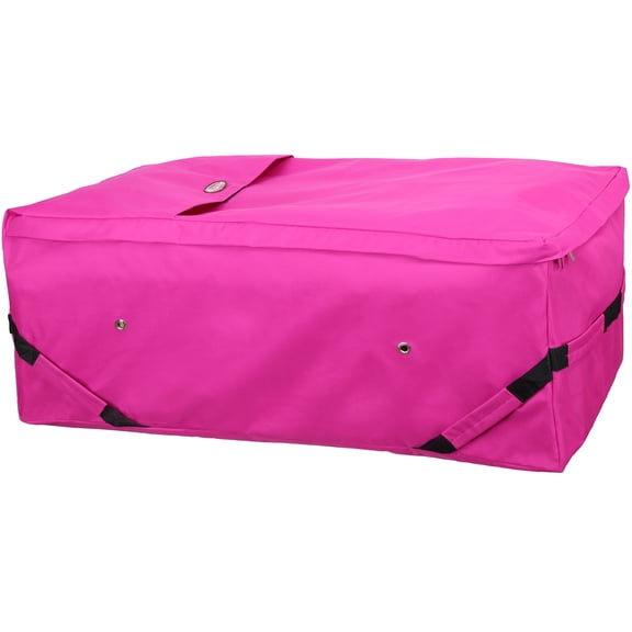 Showman Nylon Hay Bale/Multipurpose Carrier (Pink)