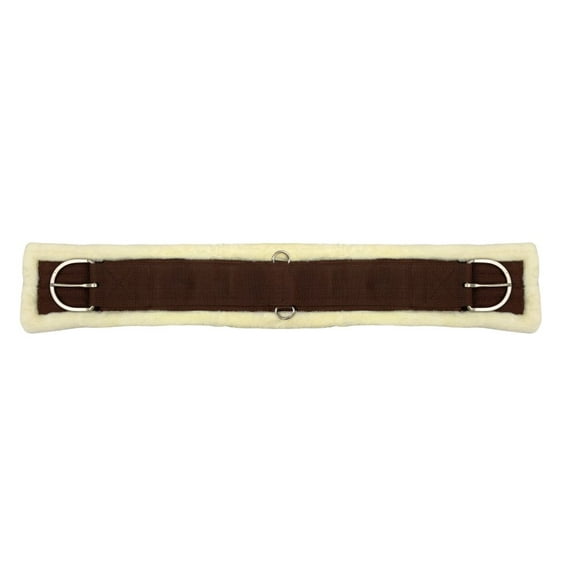 Showman Nylon Premium Fleece Girth (24)