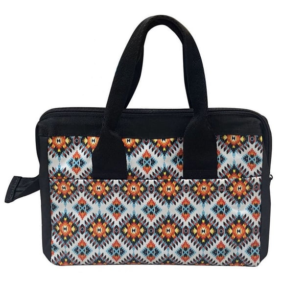 Showman Nylon Tote w/ Aztec Print