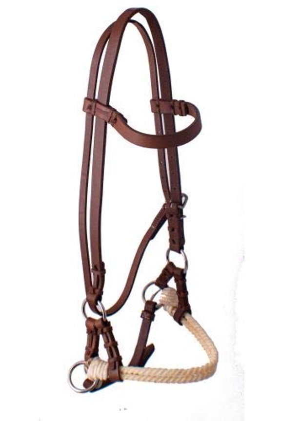 Oiled Harness Leather Side Pull