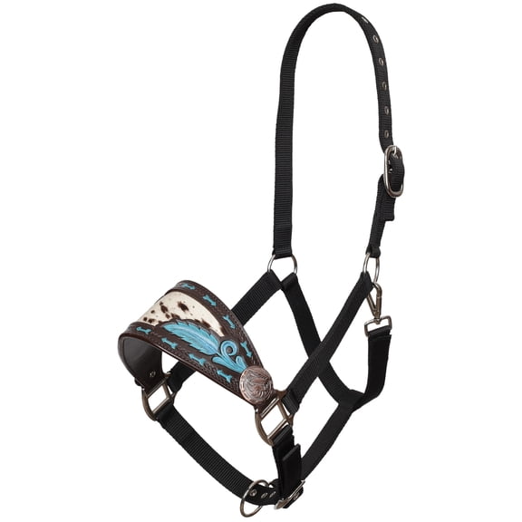 Showman Painted Quill Bronc Halter