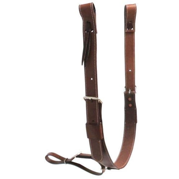Showman Pony 1.75" Wide Leather Back Cinch w/ Roller Buckles