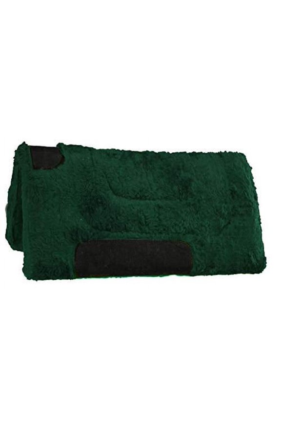 Pony 24" x 24" Kodel Fleece Princess Saddle Pad (Hunter Green)