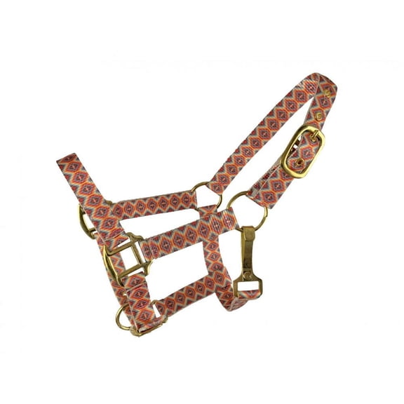 Showman Pony Nylon Aztec Print Halter