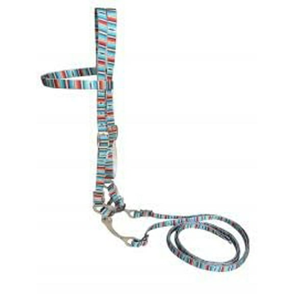 Showman Serape Print Nylon Browband Bridle