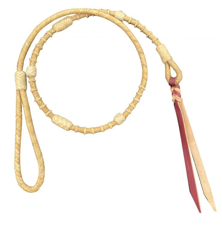 Set Testiera Showman Bosal In Pelle Cruda | Redini Mecate In Cotone | Equitazione Western - Foto 2