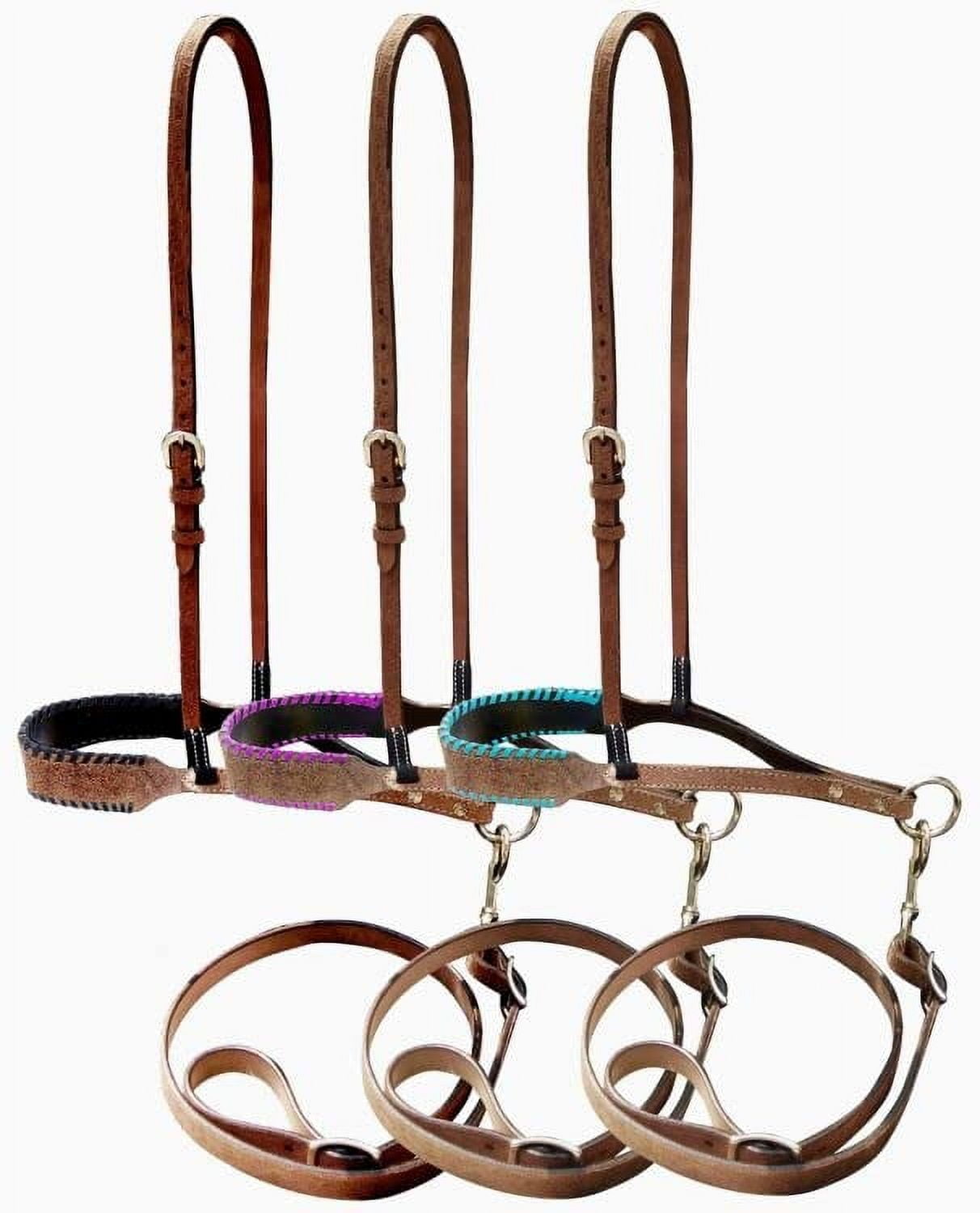 Bracelet De Garrot En Cuir Chocolat Showman Roughout Avec Lacets Noirs