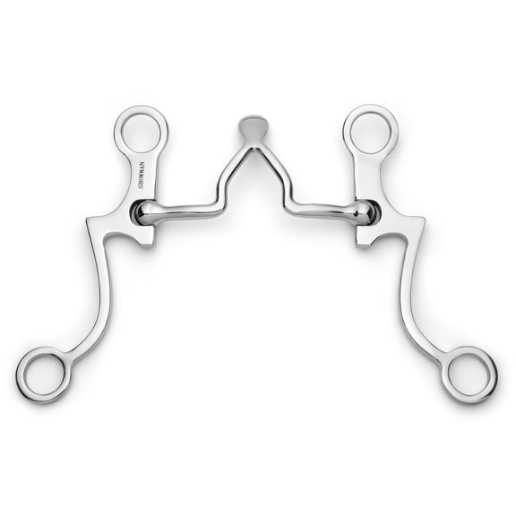 Showman Seven Shank Bit w/ Cathedral Spade Port