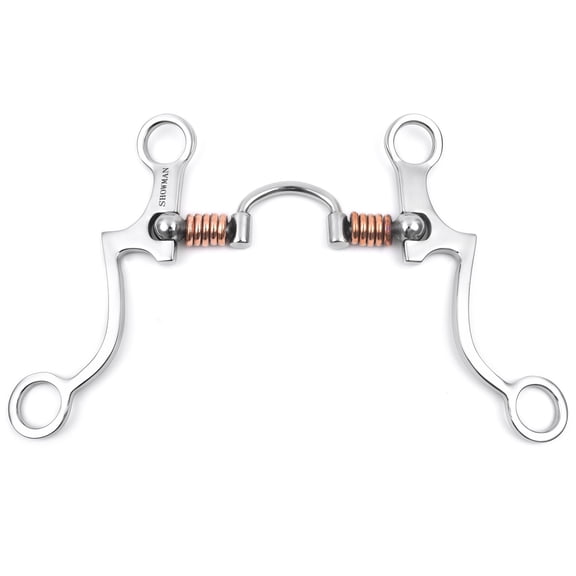 Showman Seven Shank Bit w/ Correction Port Copper Rollers